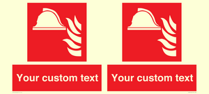 Custom Location of firefighting equipment